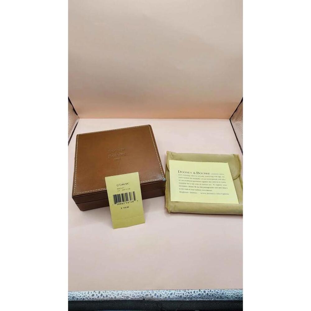 Dooney & Bourke Vintage 1975 & Collectibles Box, pre-owned condition